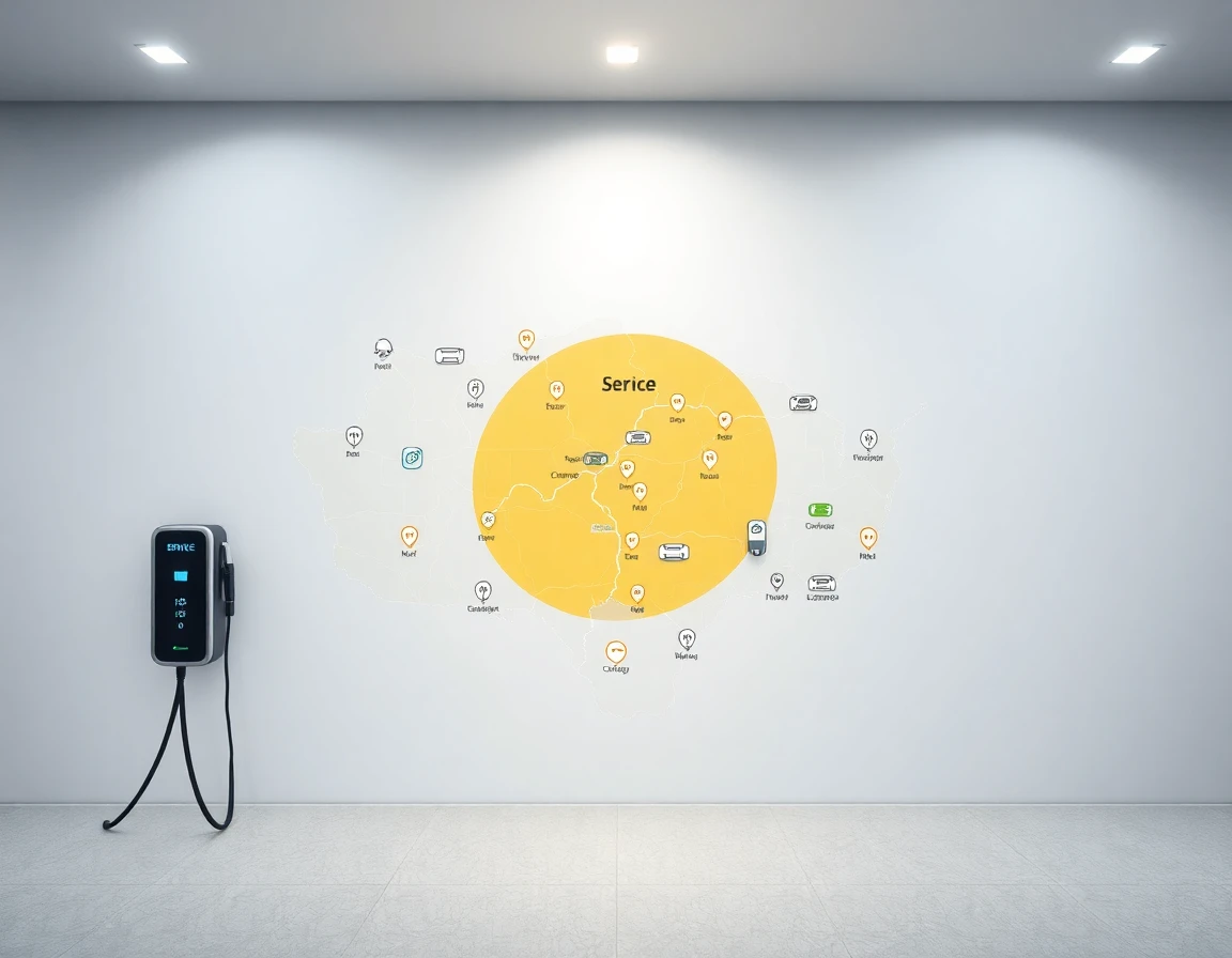 Electrical Service Areas Map